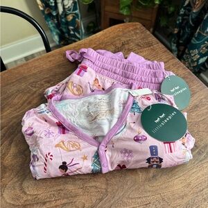Little Sleepies Lavender Womens Pajama Set